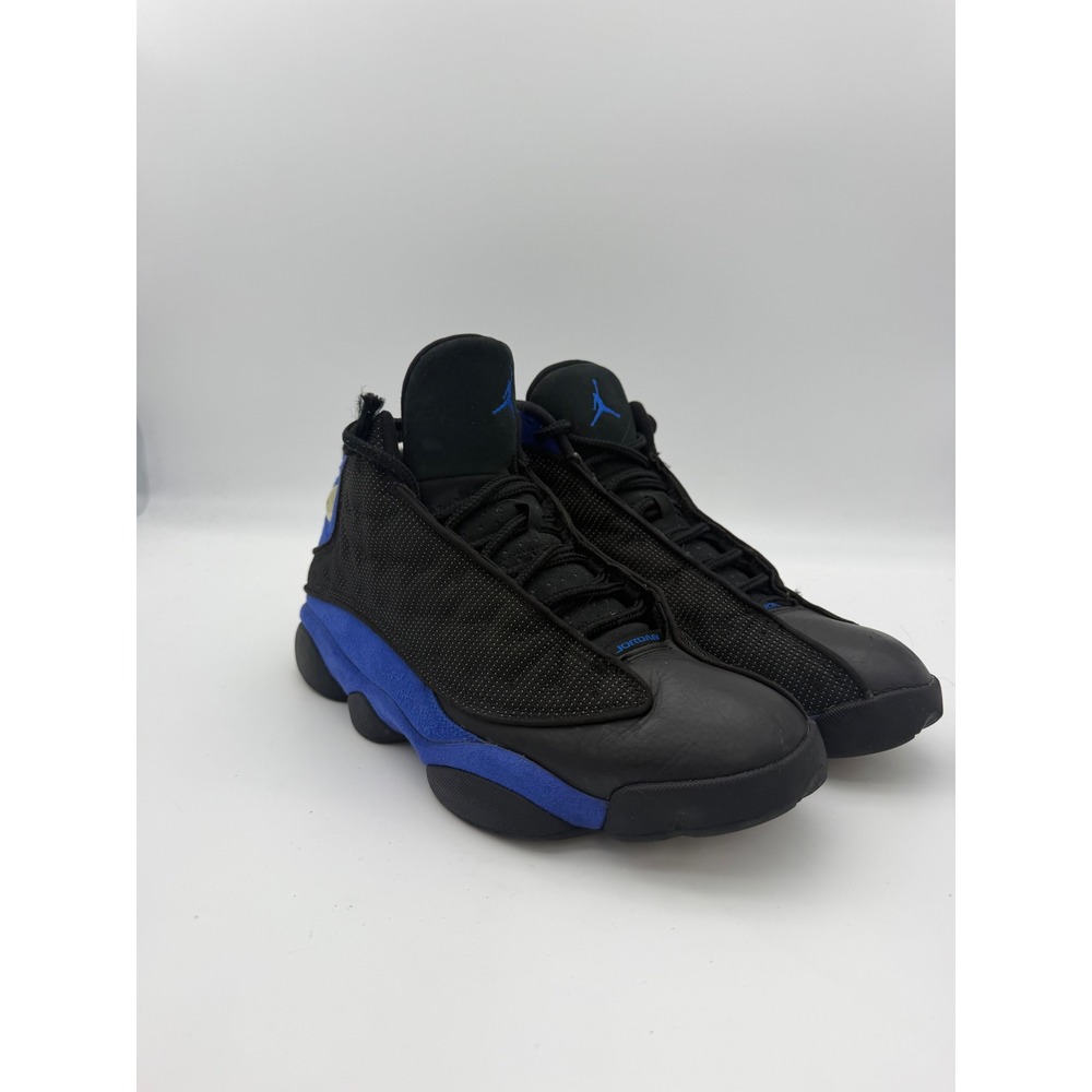 Jordan 13 Retro Hyper Royal Black Blue Sneakers 414571-040 Mens 12